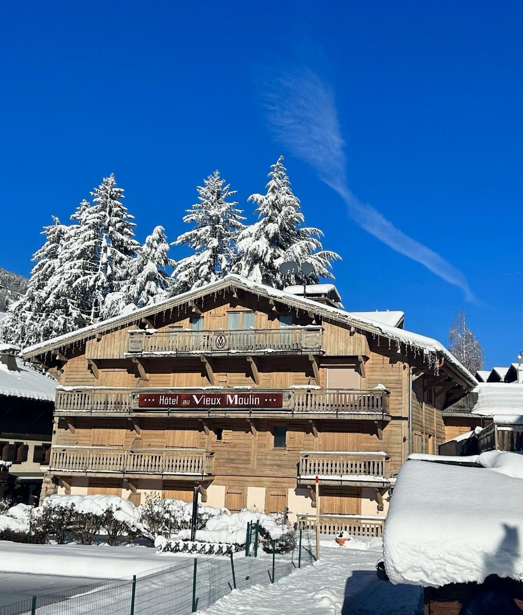 Au Vieux Moulin Otel Megève Dış mekan fotoğraf