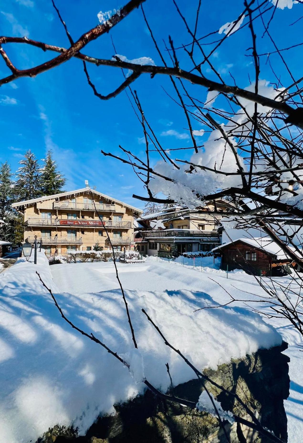 Au Vieux Moulin Otel Megève Dış mekan fotoğraf