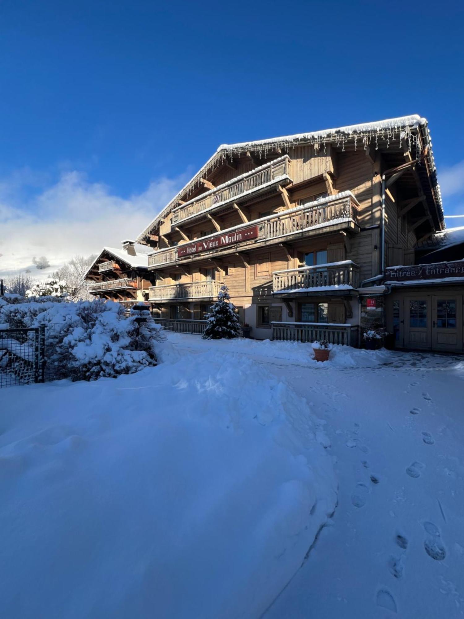 Au Vieux Moulin Otel Megève Dış mekan fotoğraf