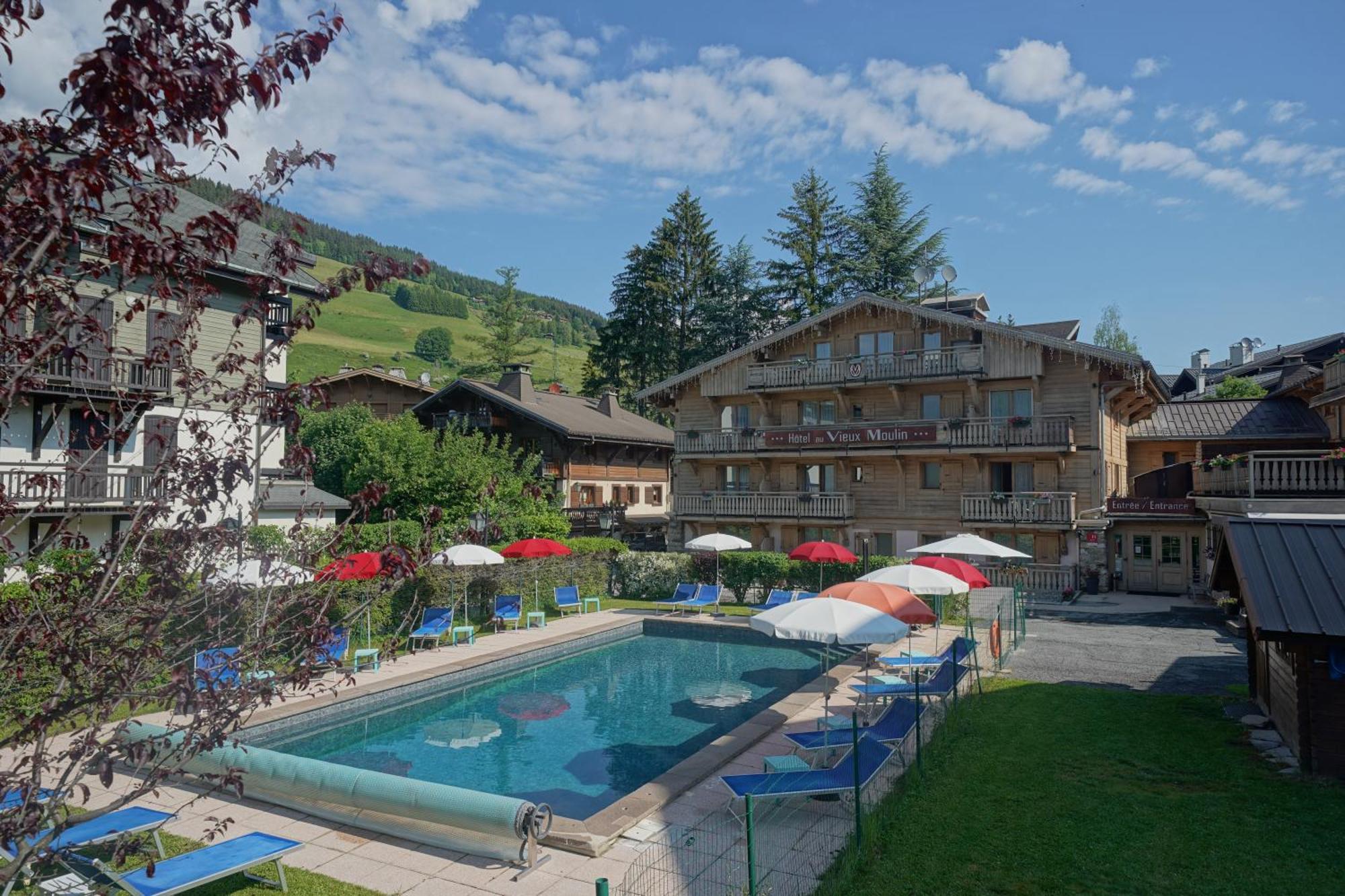 Au Vieux Moulin Otel Megève Dış mekan fotoğraf