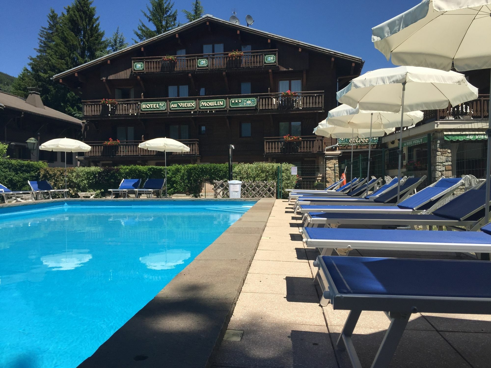 Au Vieux Moulin Otel Megève Dış mekan fotoğraf